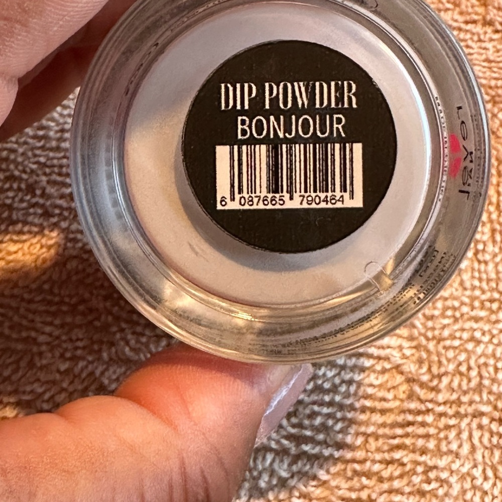 Revel Nail BONJOUR GRAY CRÈME DIP POWDER 1oz